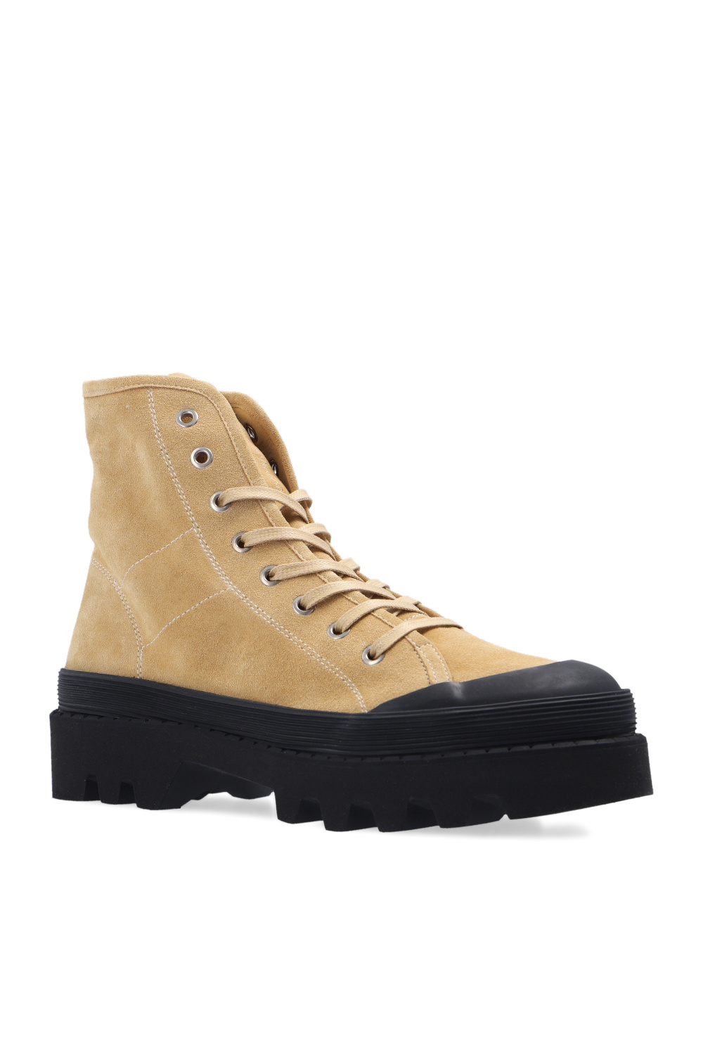 Proenza schouler suede combat hot sale boot